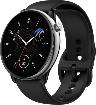 Smartwatch Amazfit GTR Mini 3, 42 mm, GPS, e zezë 