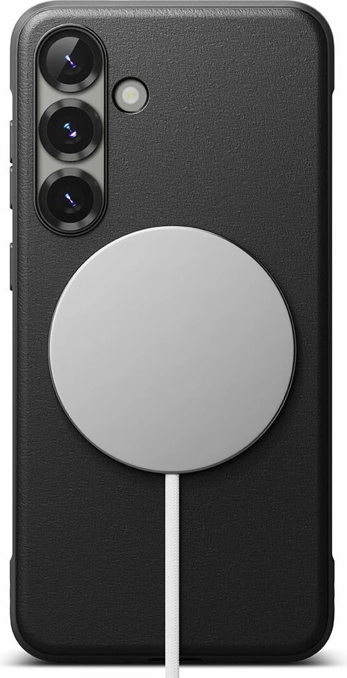 Mbështjellës Ringke Onyx MagSafe për Samsung Galaxy S25, i zi