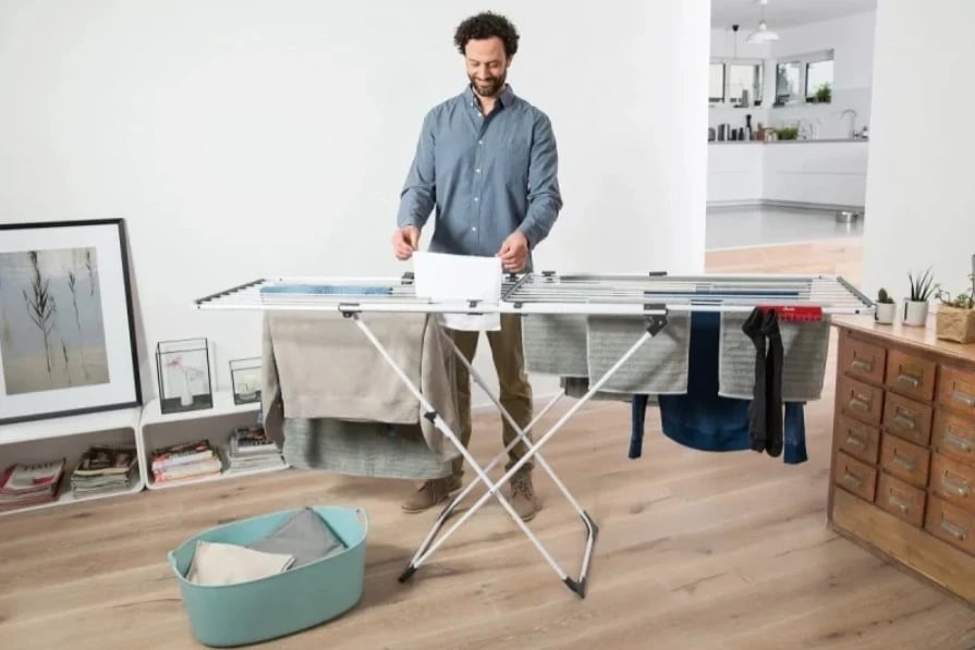 Tharëse për rroba Vileda Doble, e bardhë