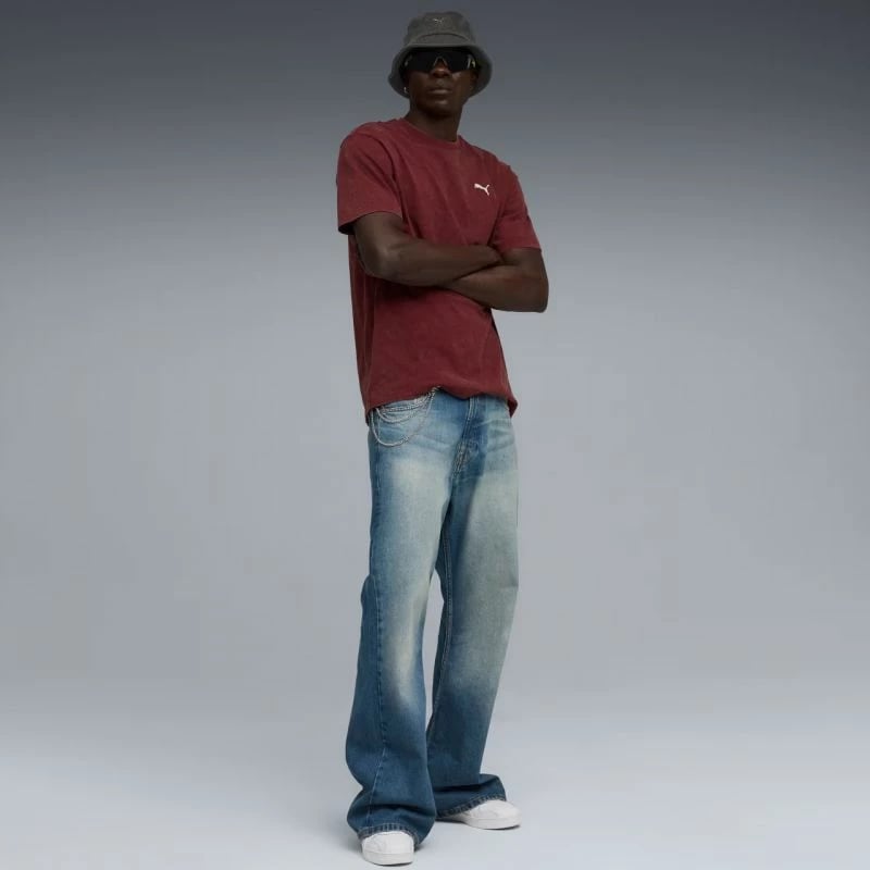 Maicë për meshkuj Puma, burgundy