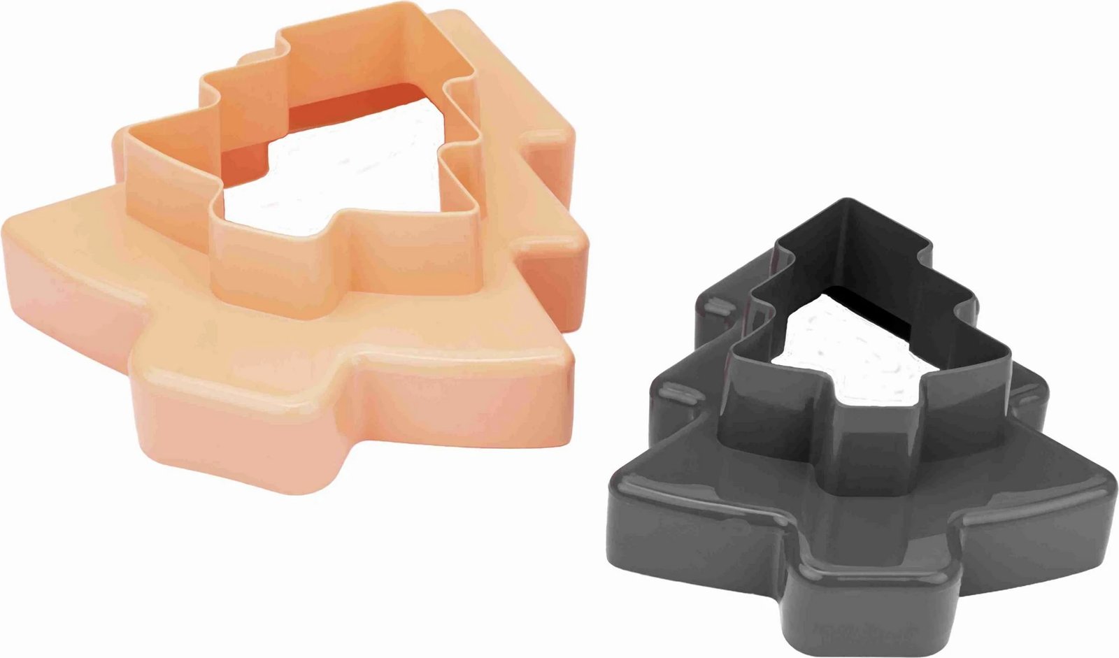 Set kallëpash për biskota, Hermia Concept, PD-3305, anthracite dhe portokalli, 3 copë