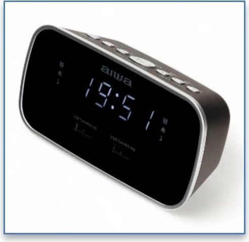 Radio, Ora Me Alarm AIWA CRU-19BK