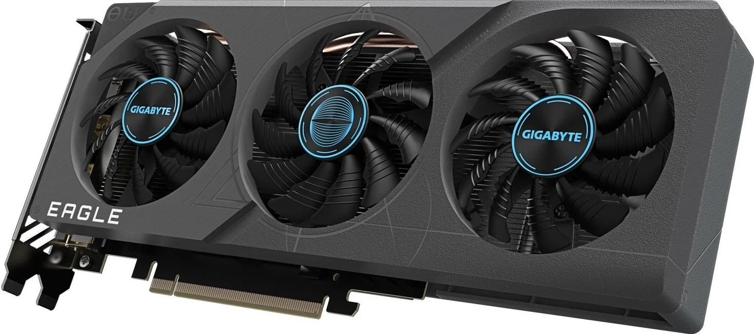 Kartelë grafike Gigabyte GeForce RTX 4060 EAGLE OC 8GB, e zezë