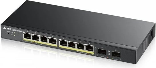 Switch Zyxel GS1900-8HP v3 PoE, Gigabit Ethernet, i zi