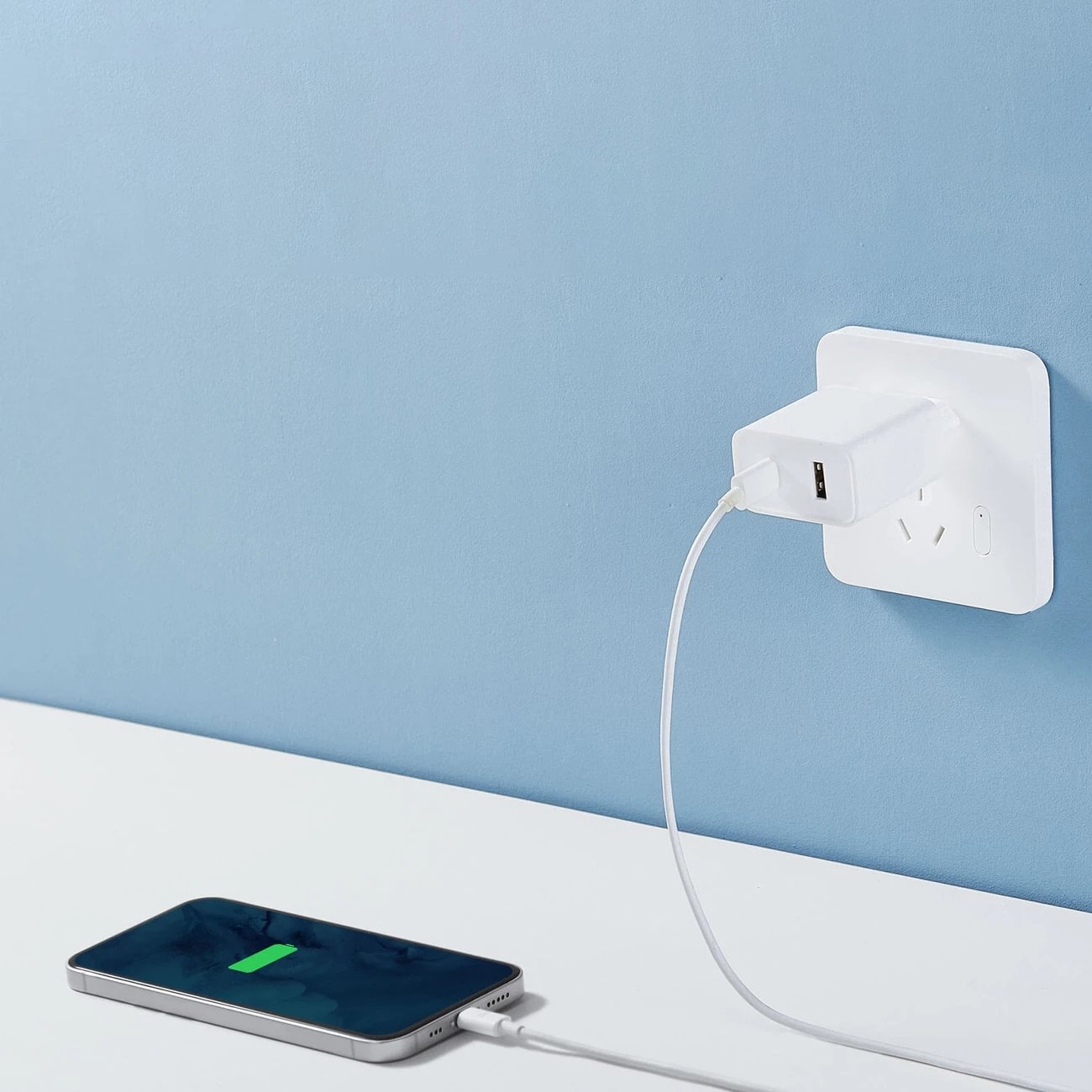 Karikues udhëtimi Xiaomi BHR4996GL, 33W, 2 porta USB-A/USB-C, i bardhë