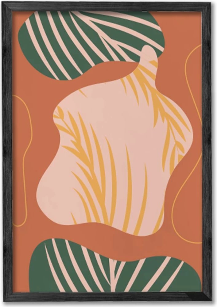 Pikturë dekorative me kornizë (3 copë), Wallity, Ersy3Syhcrv10