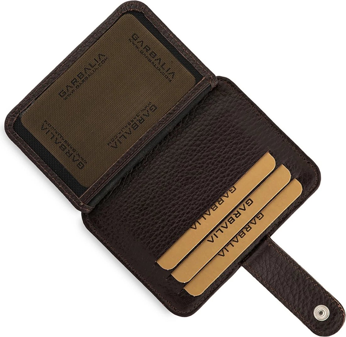 Portofol unisex Zoozie Bags, Shelby, ngjyrë kafe