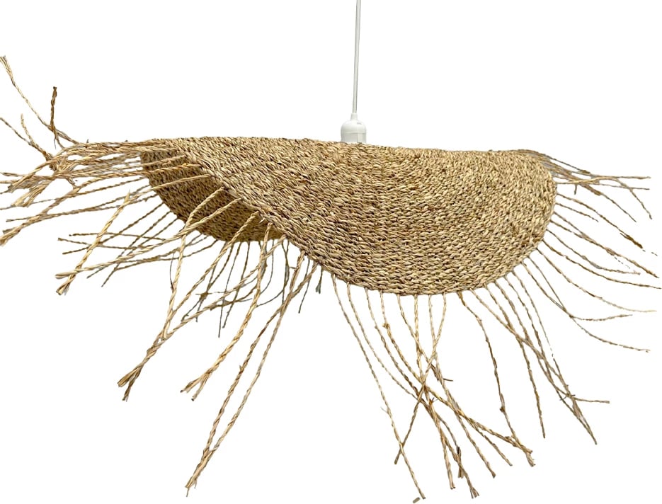 Llambë varëse Aeris, kashtë deti natyrale, 60x60x100cm