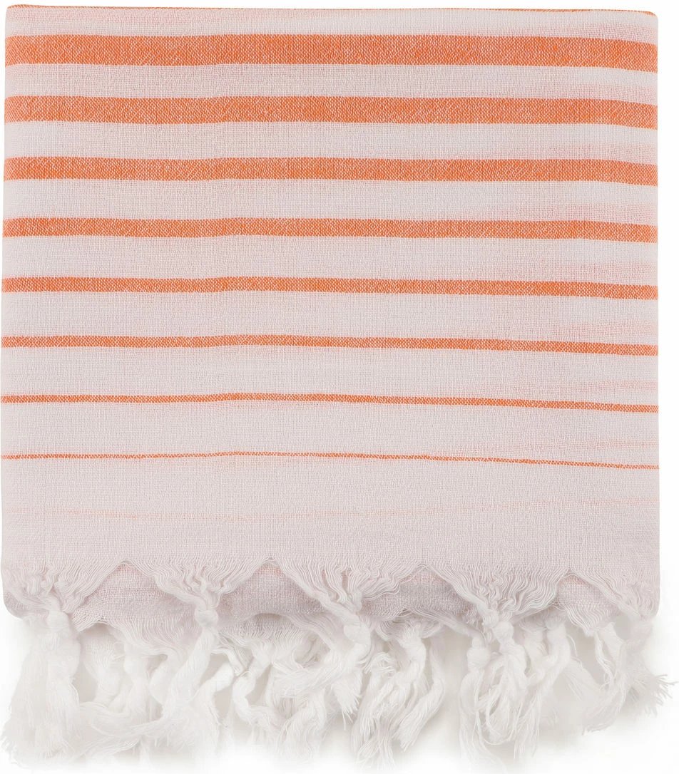 Peshqir plazhi Fouta Mijölnir, ngjyrë portokalli, Golge