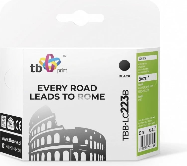 Toner TB Print TBB-LC223B për Brother, e zezë