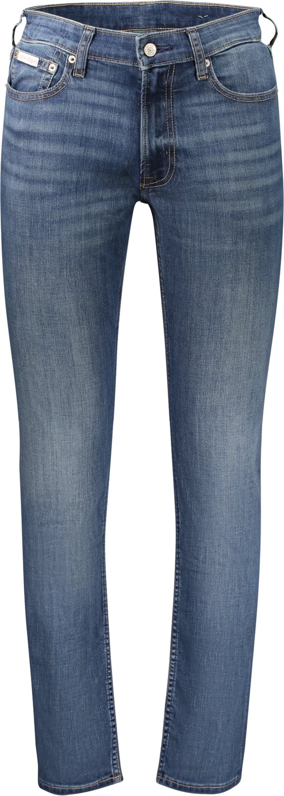 Pantallona xhins Calvin Klein denim për meshkuj, blu