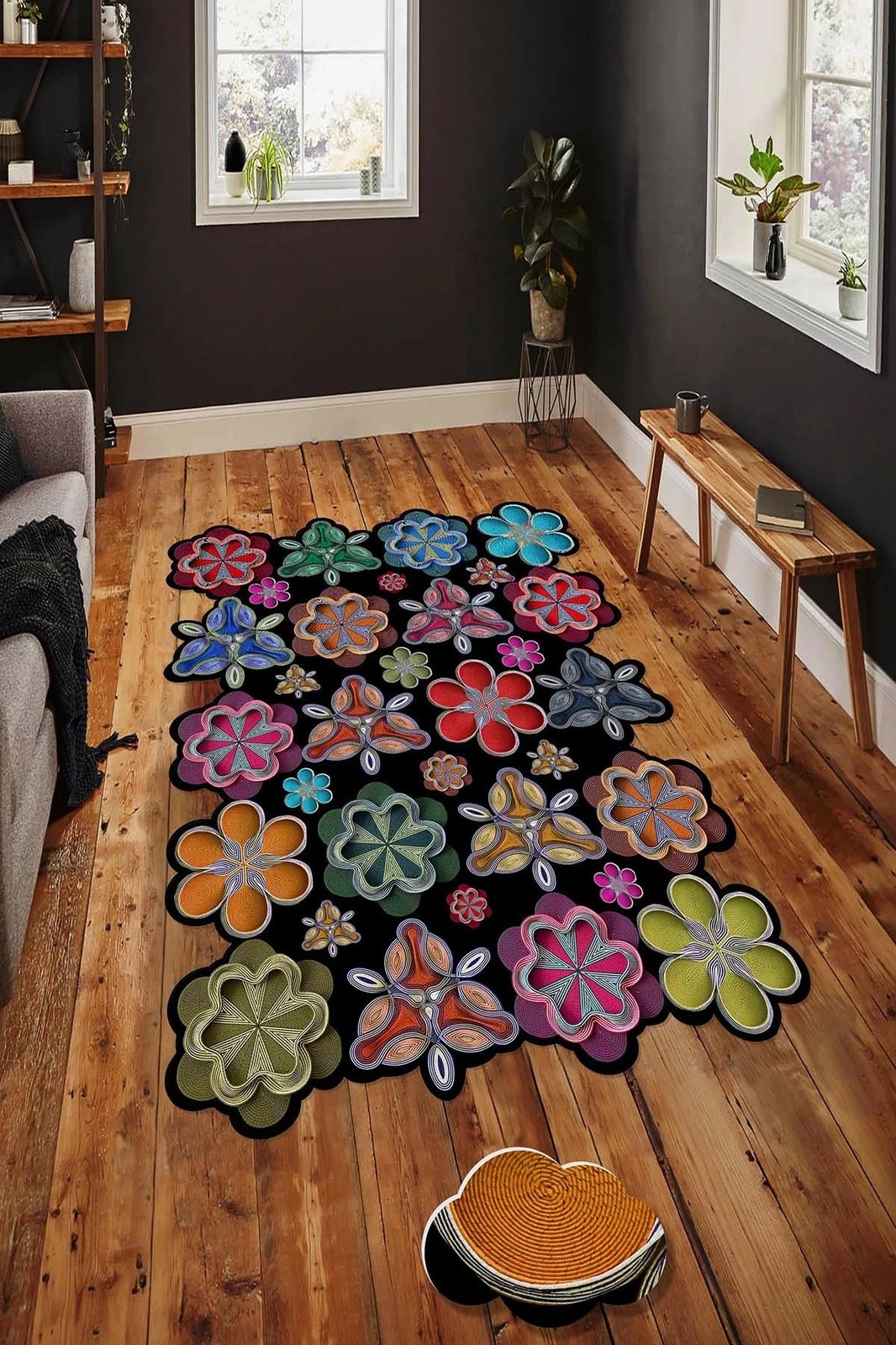 Qilim shumëngjyrësh, 50x80cm, Conceptum Hypnose, Hmnt964