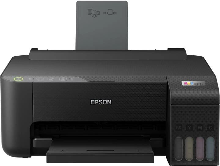 Printer, Epson EcoTank ET-1810 ET1810, A4, inkjet 300 dpi, 10-11 ppm, Wi‑Fi, e zezë
