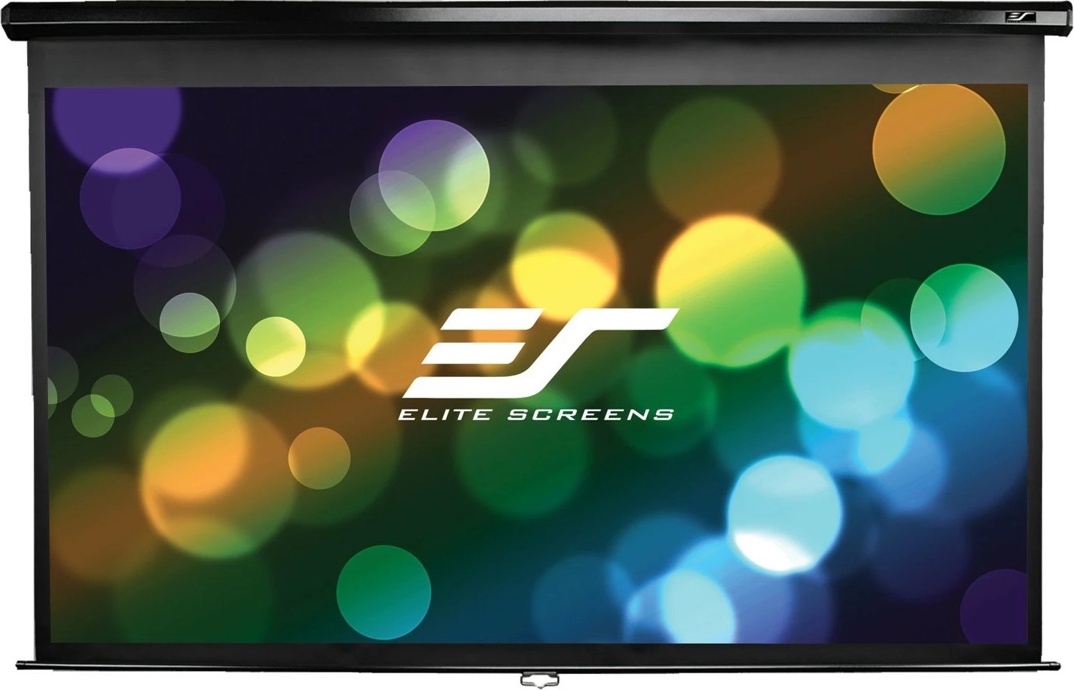 Ekran projektori Elite Screens M92UWH, manual, 92 inç, 16:9, e zezë
