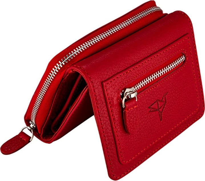 Portofol për gra Zoozie Bags, Moon, ngjyrë e kuqe