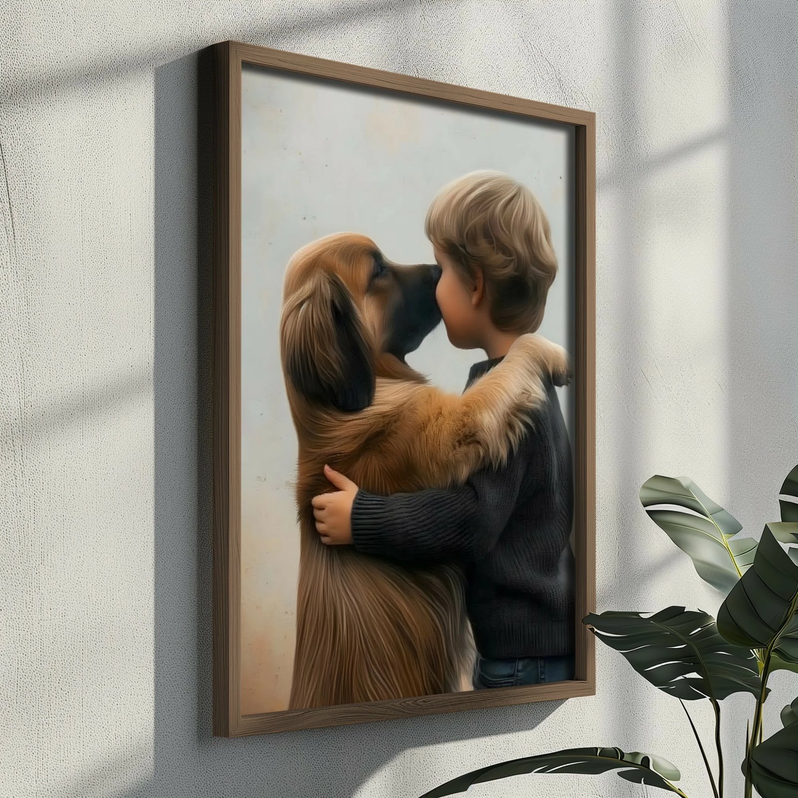 Pikturë dekorative me kornizë MDF, shumëngjyrëshe, Wallity, GE228-L, 35x47x3.5cm