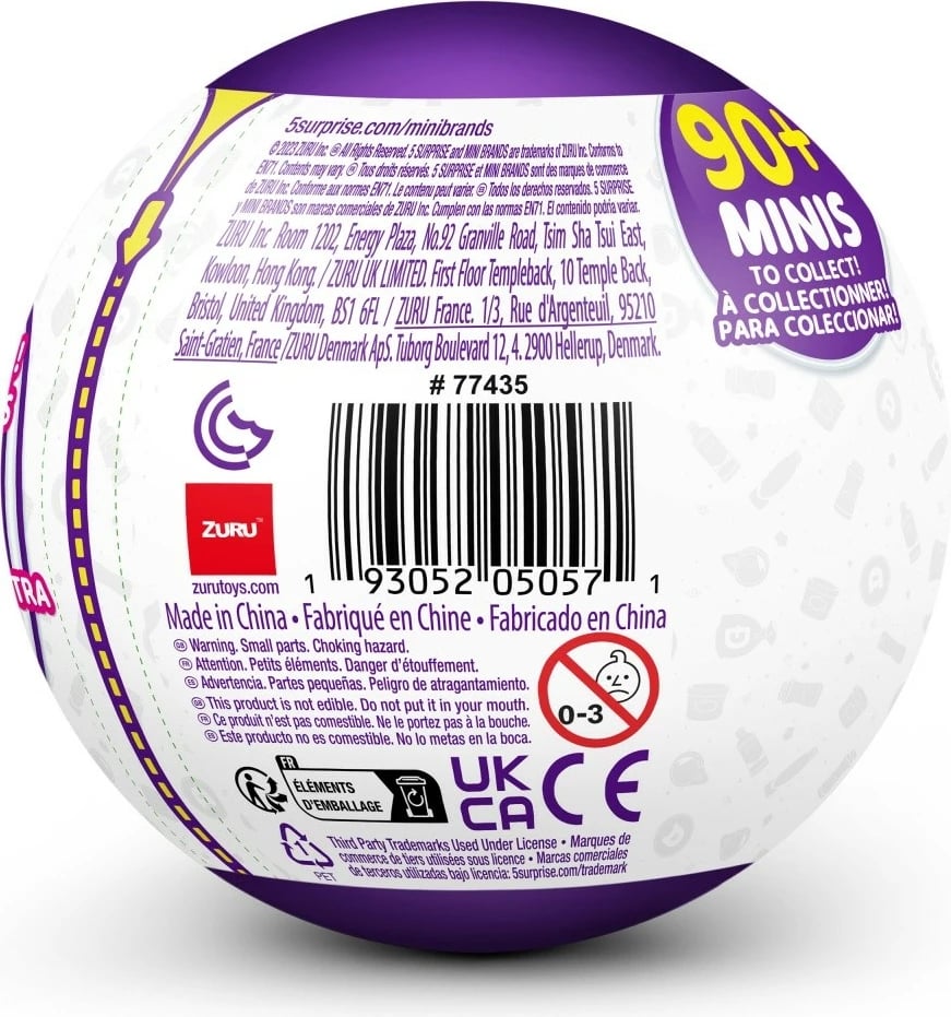 Set figurina Mini Brands ZURU 5 Surprise, Series 3, plastikë, 1 copë