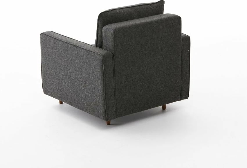 Karrige një vendëshe Eva, ngjyrë antracit, Atelier del Sofa