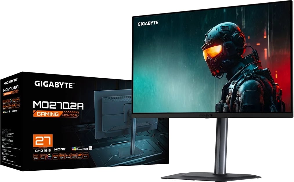 Monitor gaming Gigabyte MO27Q2A, 27", OLED, 2K QHD, 280Hz, 0.03ms, DisplayHDR True Black 400, HDMI 2.1, i zi Monitor gaming Gigabyte MO27Q2A, 27", OLED, 2K QHD, 280Hz, 0.03ms, DisplayHDR True Black 400, HDMI 2.1, i zi