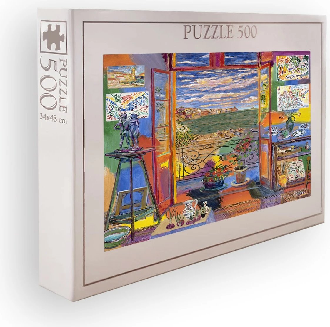 Puzzle 500 copa, Evila Originals, shumëngjyrësh, PZL_073_500
