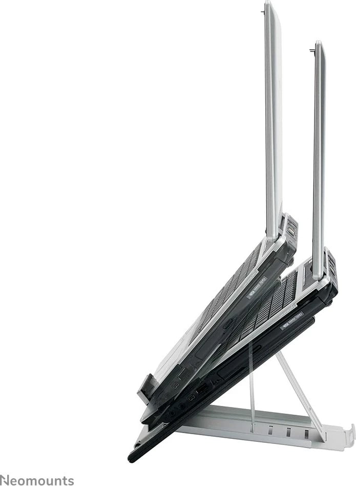 Mbajtës laptopi Neomounts NSLS100, alumini, i palosshëm, për 10-22 inç, argjend