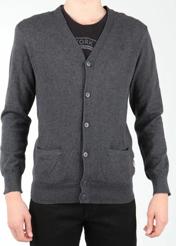 Xhemper për meshkuj Wrangler, gri e errët