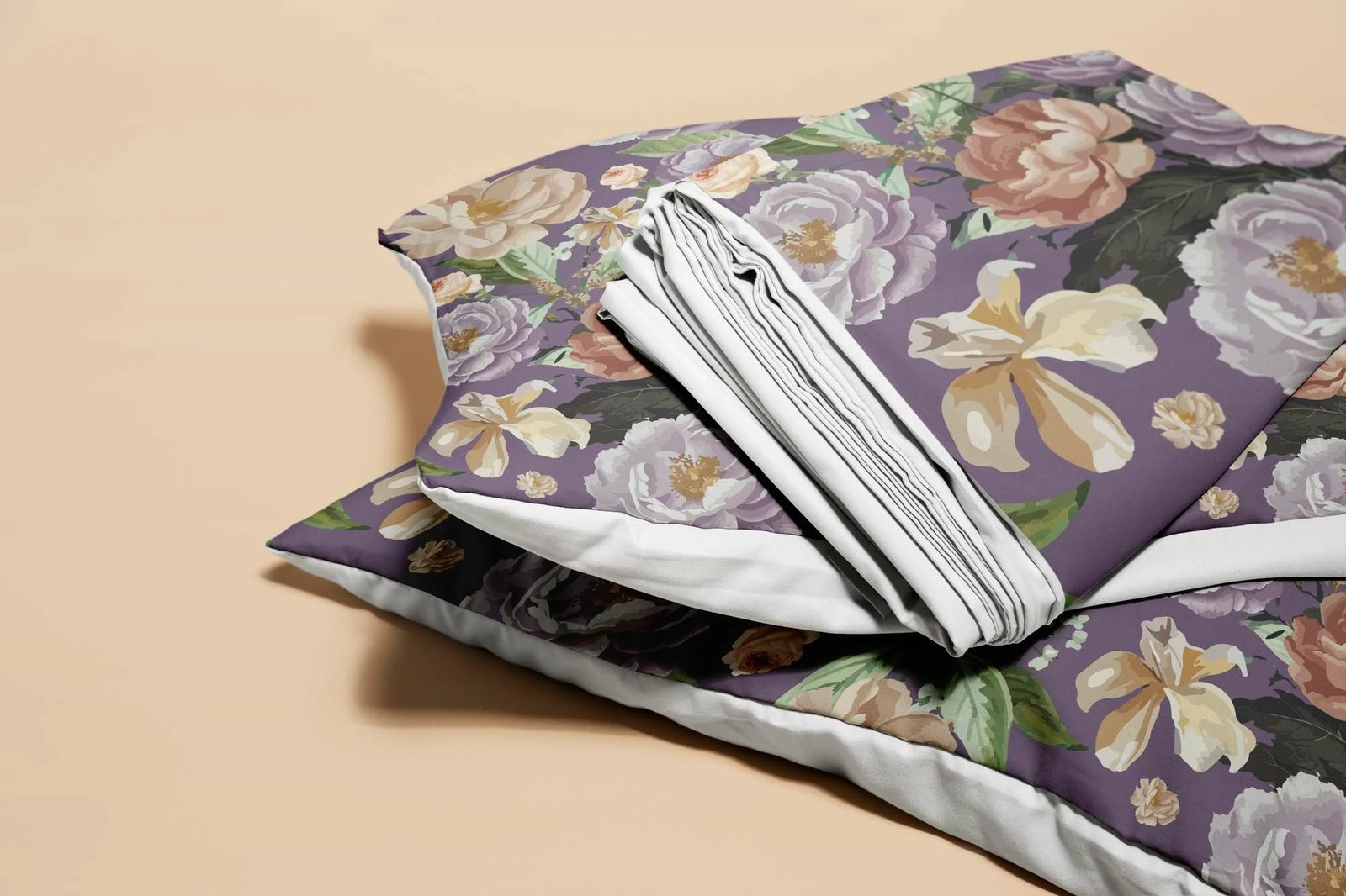 Set mbulesë për jorgan Super King, shumëngjyrëshe, L'essentiel, FLW_DVT25-4