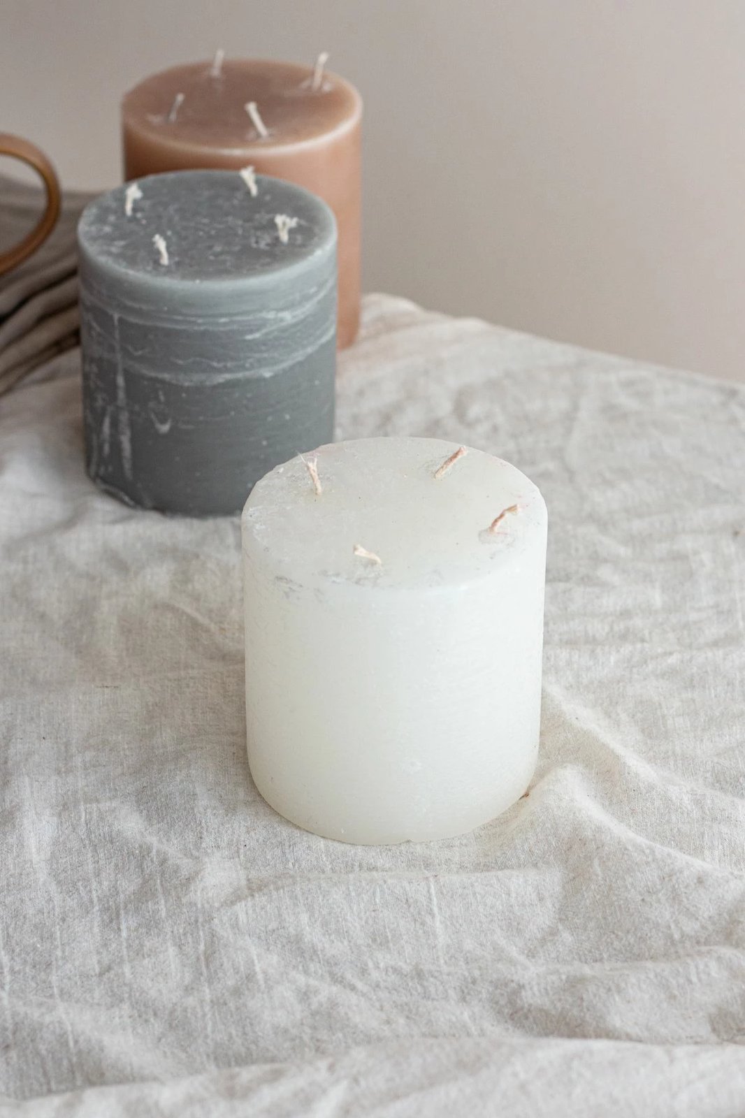 Qiri bllok i bardhë, aromë pylli, Evila Originals, 10x10cm