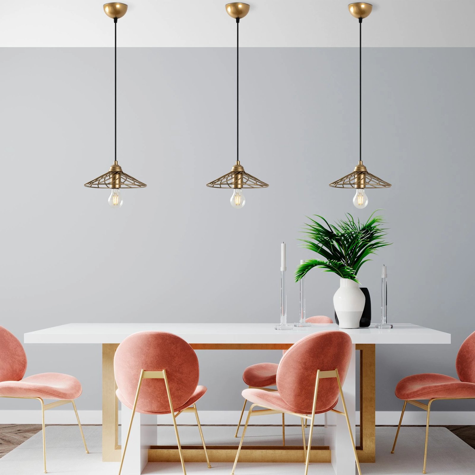 Llambë tavani Opviq, Eclıpse - 15392, ngjyrë ari