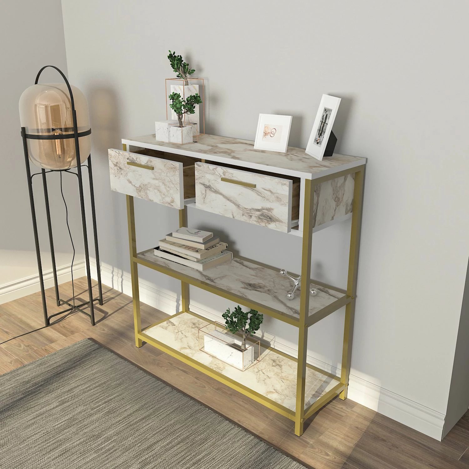 Komodë Skye Decor, ngjyrë Ephesus