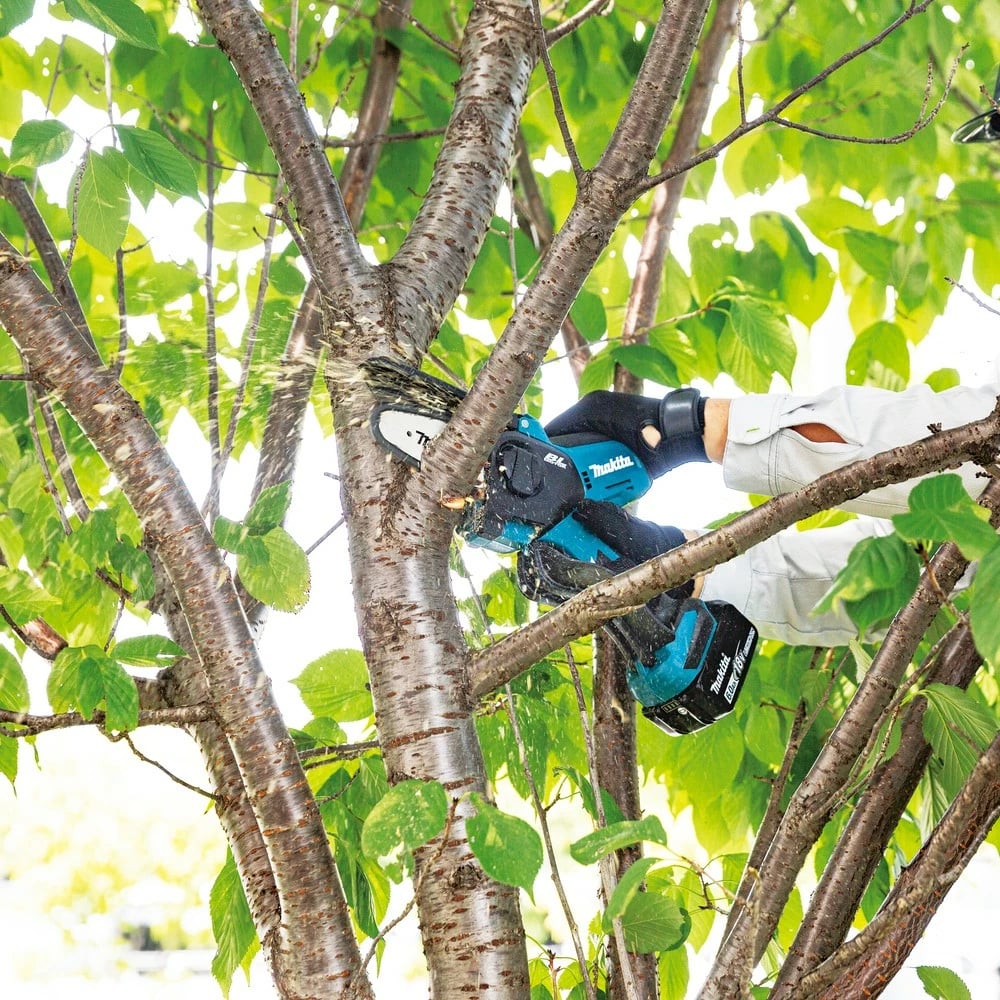 Sharrë elektrike Makita DUC101Z, 18V, 320W, 10cm, zi/kaltër