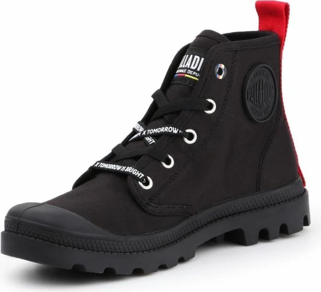 Atlete të larta për femra Palladium Pampa Dare Rew FWD W, të zeza