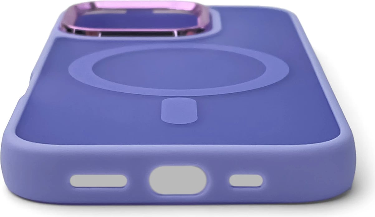 Mbështjellës Hurtel Magnetic Collection MagSafe për iPhone 16, TPU, vjollcë