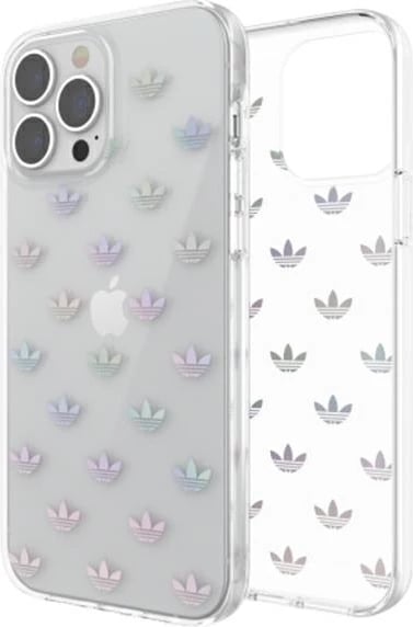 Mbështjellës Adidas OR SnapCase ENTRY për iPhone 13 Pro Max 6.7", shumëngjyrësh, transparent
