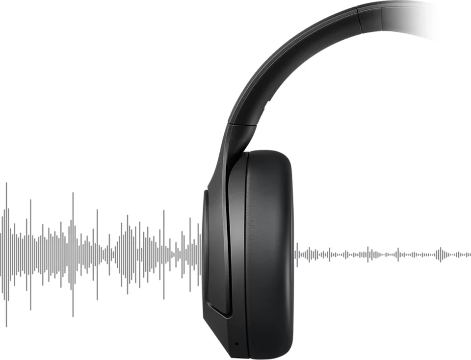 Kufje Philips TAH8506BK/00, wireless të zeza