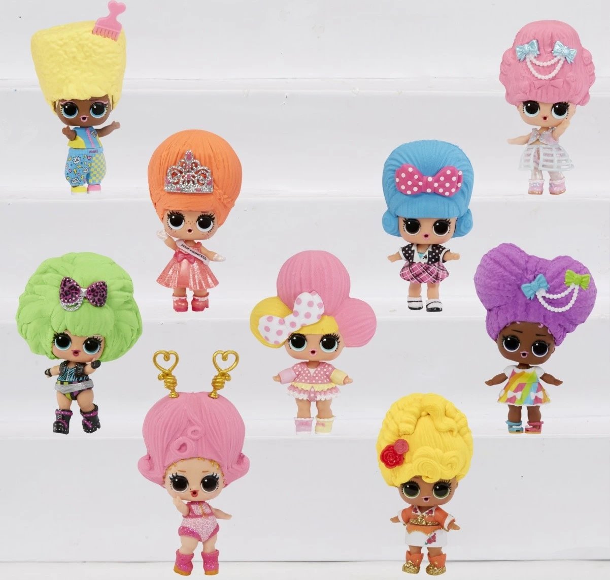 Set lodrash L.O.L. Surprise Kinetic Sand Tots, 12 copë, me rërë magjike, për vajza, ngjyra të përziera