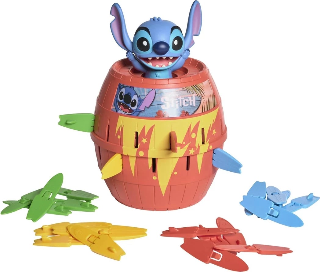 Lojë tavoline Tomy Pop Up Stitch, për zhvillim të shkathtësisë, shumëngjyrëshe
