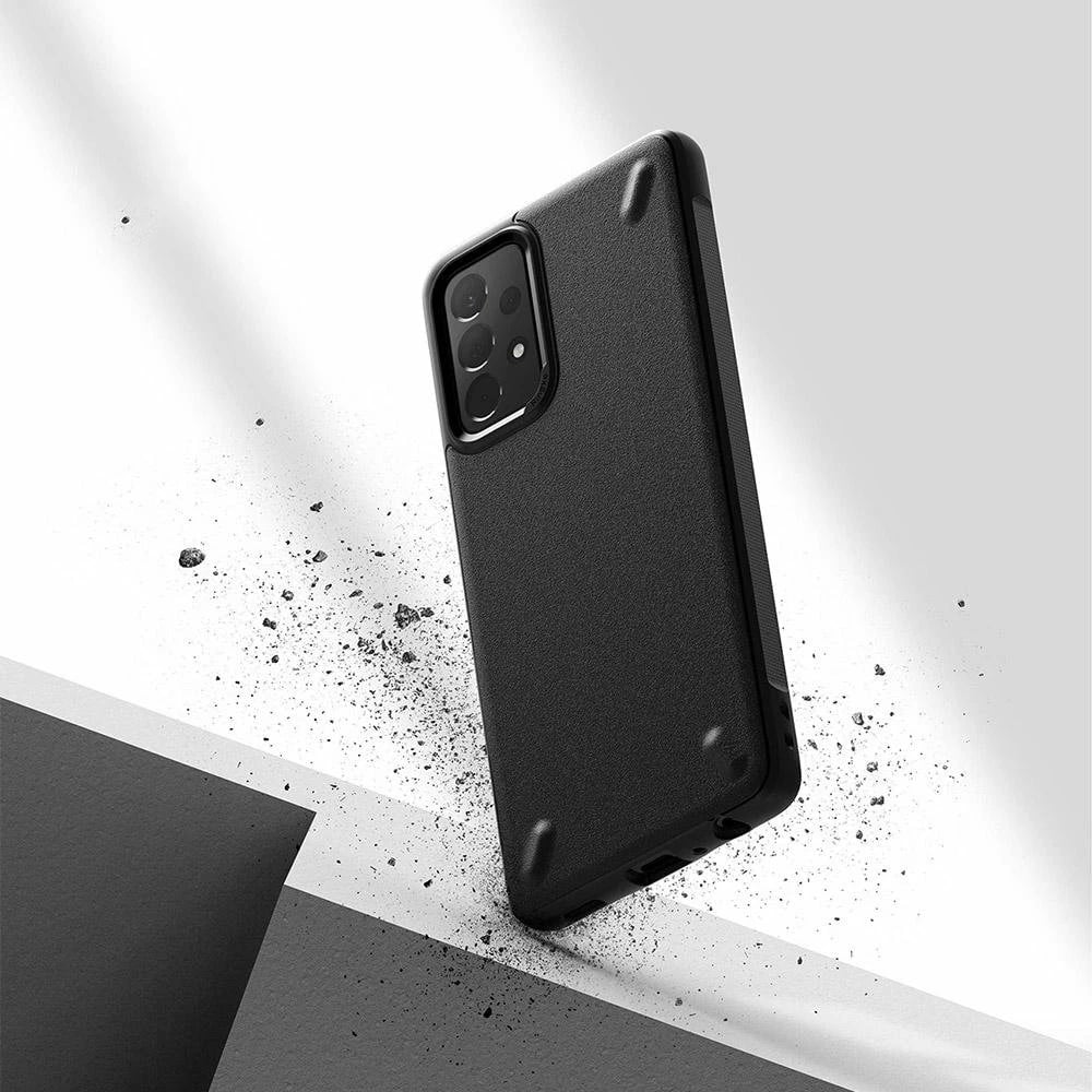 Mbështjellës Ringke Onyx për Samsung Galaxy A72, TPU, Gri
