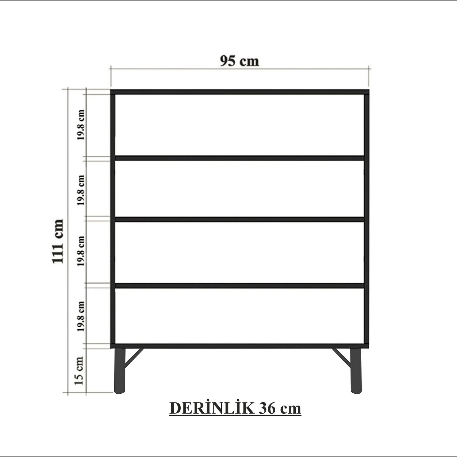 Dollap multifunksional Hanah Home, dizajn terrazzo, shumëngjyrësh