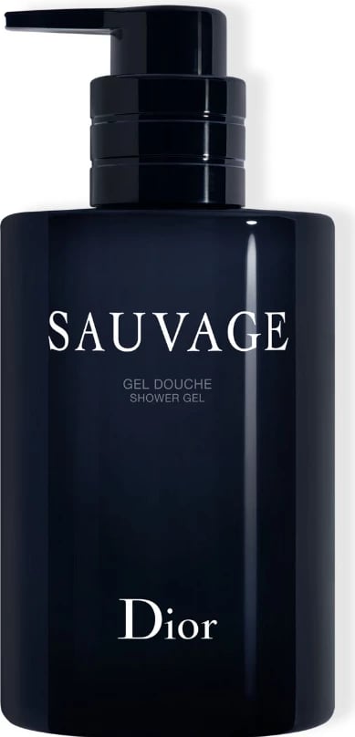Xhel dushi për trup Dior Sauvage, 250 ml