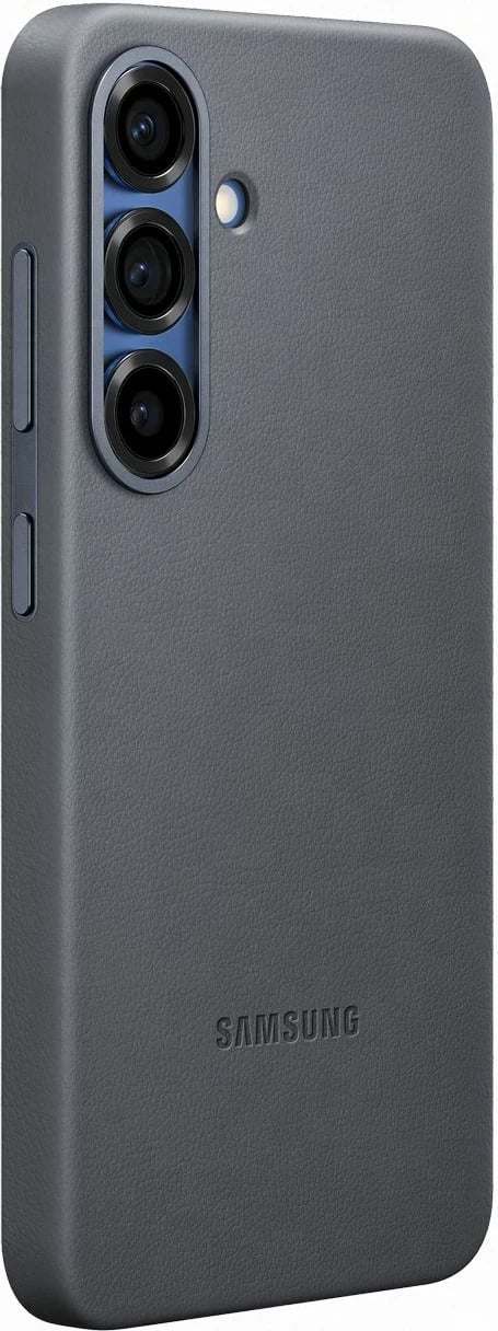 Mbështjellës Samsung KindSuit EF-VS931PBEGWW për Galaxy S25, lëkurë ekologjike, zi