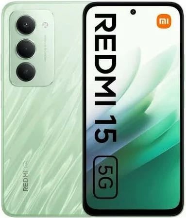 Celular Xiaomi Redmi 15 4+128GB 5G Ripple Green