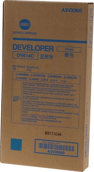 Njësi zhvilluese, Konica Minolta, DV614C / A3VX900, rendiment 1.200.000 faqe, standarde, cyan, paketim 1 copë