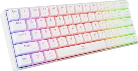Tastierë mekanike Genesis Thor 660 G2, RGB, Gateron Brown, e bardhë
