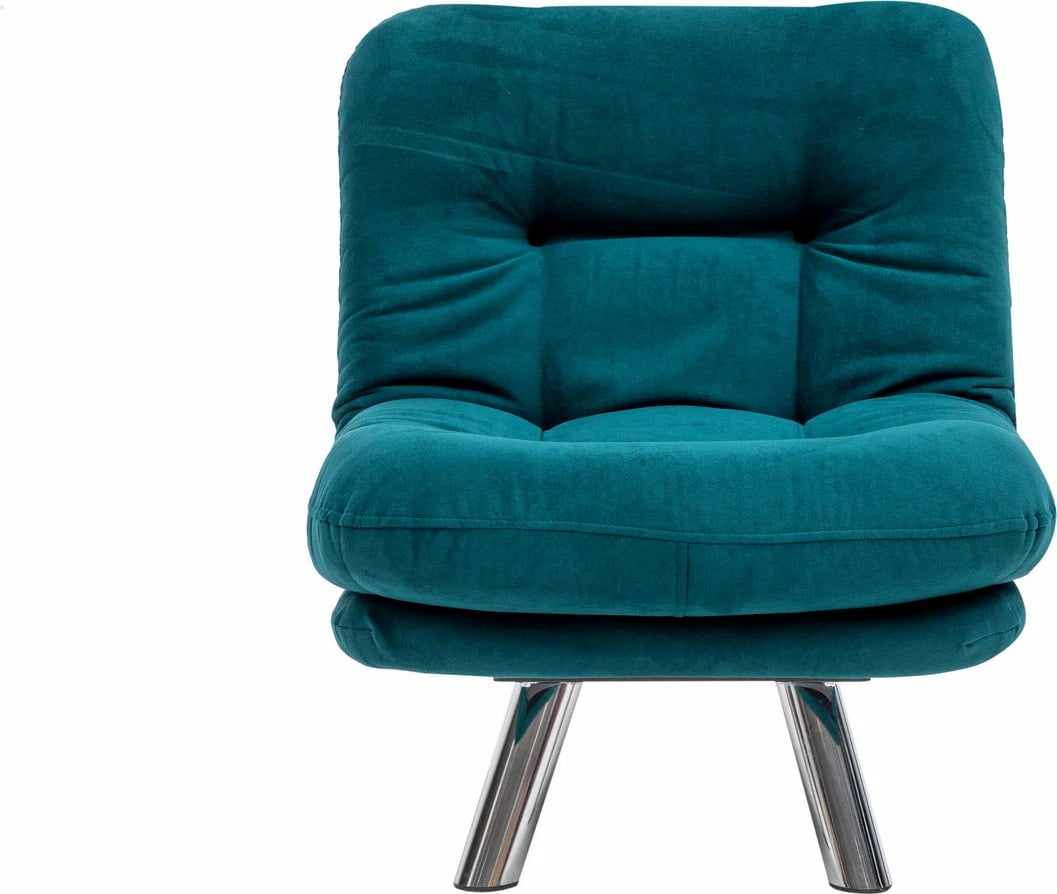 Krevat-karrige një vendës, Atelier del Sofa, Misa Small Solo, ngjyrë jeshile petrol