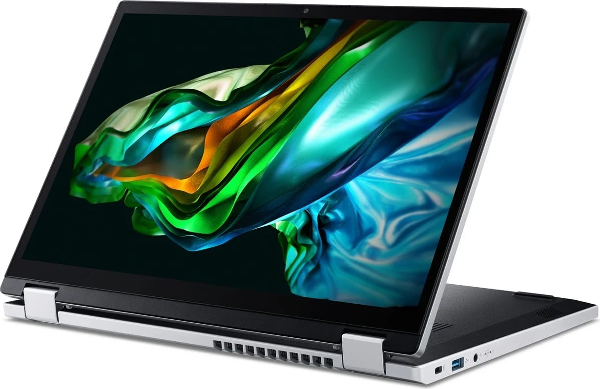 Laptop Acer Aspire 3 Spin 14 A3SP14-31PT-38YA, 14", Intel Core i3, 8 GB RAM, 256 GB SSD, Argjendtë