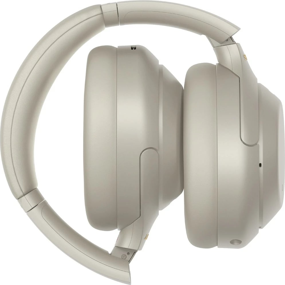 Kufje SONY WH-1000XM4, wireless & me kabllo, anulim zhurme, 30 orë bateri, argjend