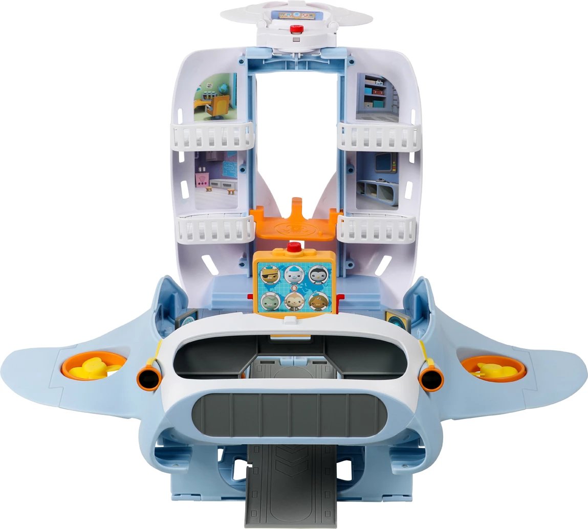 Octonauts Above &amp; Beyond: Octoray Headquarters Transforming Playset and Mini-Ray Figure