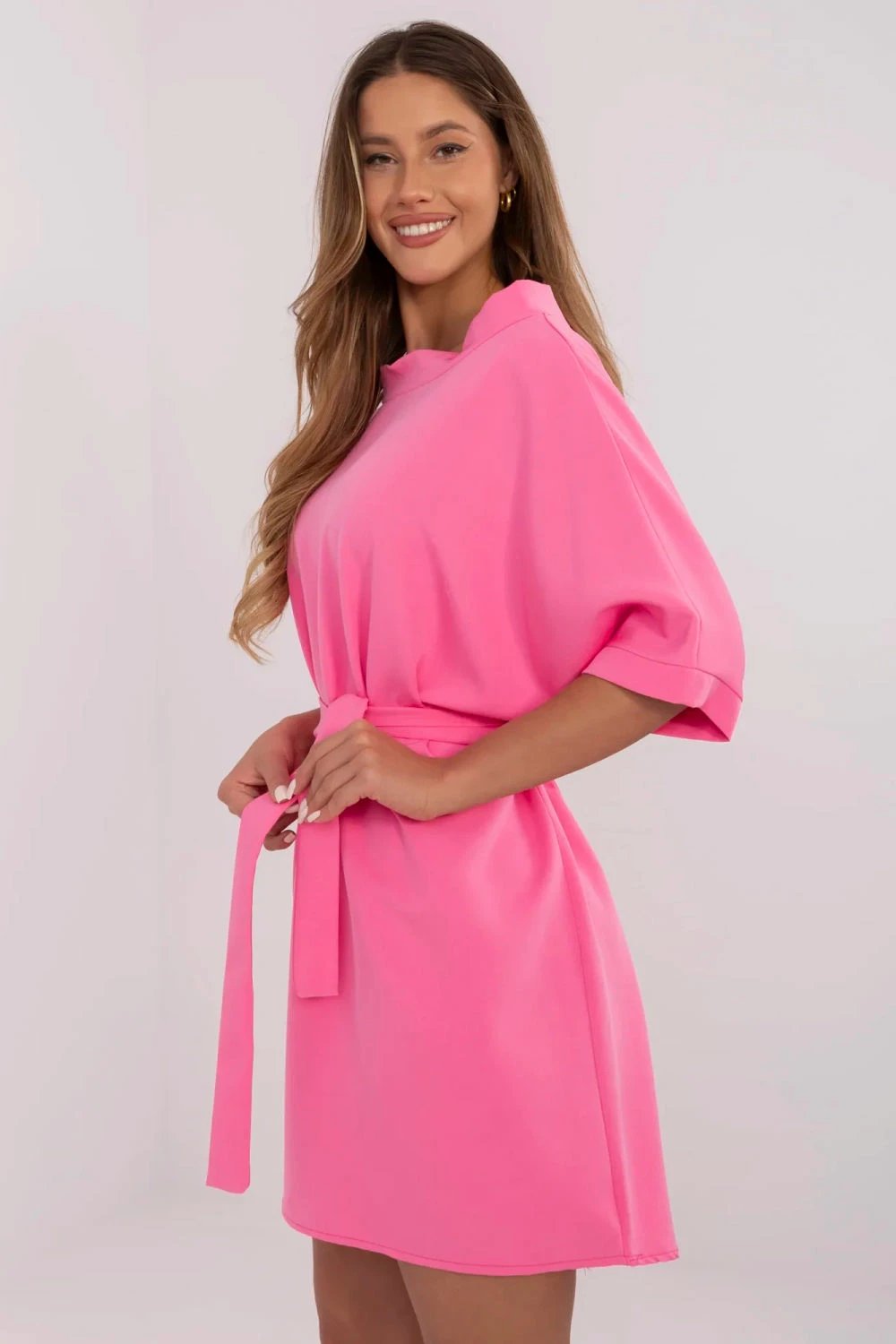 Fustan për femra Italy Moda 211284, rozë