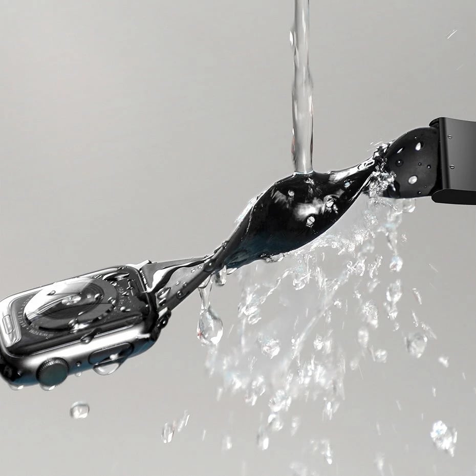 Rrip Baseus për Apple Watch Series 3/4/5/6/SE 38mm/40mm, i zi Rrip Baseus për Apple Watch Series 3/4/5/6/SE 38mm/40mm, i zi